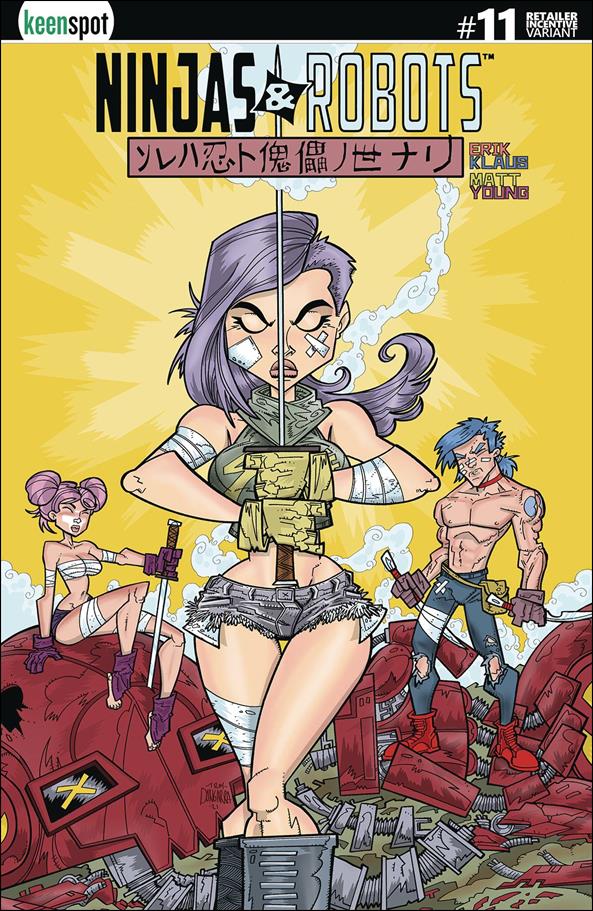 Ninjas and Robots issue 11-D Troy Dongarra 1:5 Cover