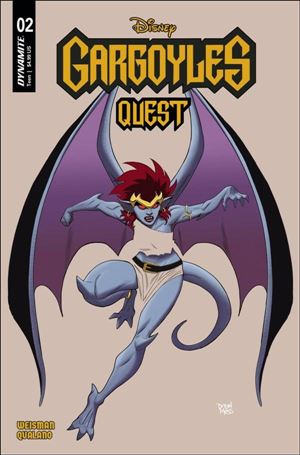 Gargoyles: Quest issue 2-C Drew Moss Cover