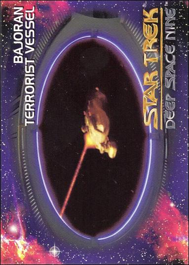 Star Trek: Deep Space Nine (Base Set) card 74 Bajoran Terrorist Vessel