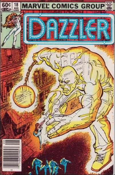 Dazzler (1981) issue 18-B Newsstand Cover