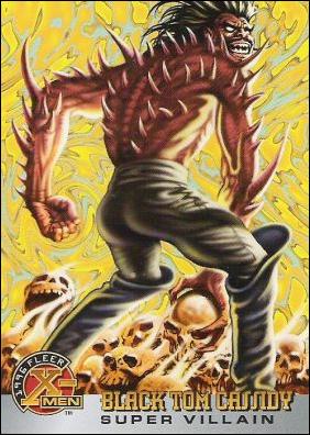 1996 Fleer X-Men Wal-Mart (Base Set) card 60 Black Tom Cassidy