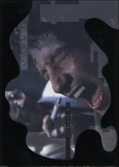 X-Files: Seasons 4 & 5 (Black Oil Subset) card B4