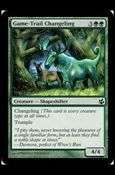 Magic the Gathering: Morningtide (Base Set) card 123 Game-Trail Changeling