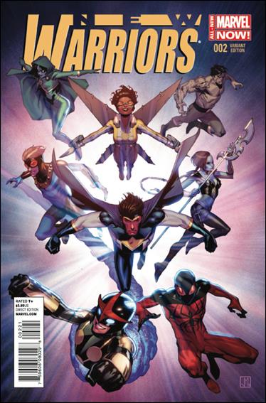 New Warriors (2014) issue 2-B Jorge Molina 1:50 Cover