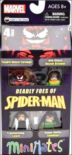Marvel Minimates (Box Sets) figure 54 Deadly Foes of Spider-Man 4-Pack