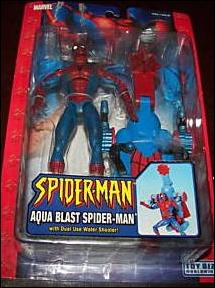 Spider-Man figure 51 Aqua Blast Spider-Man