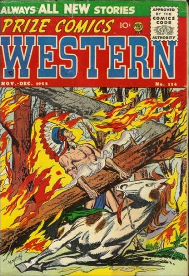 Prize Comics Western issue 114