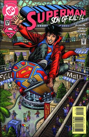 Superman: Son of Kal-El issue 17-C Steven Butler '90s Month Cardstock Cover