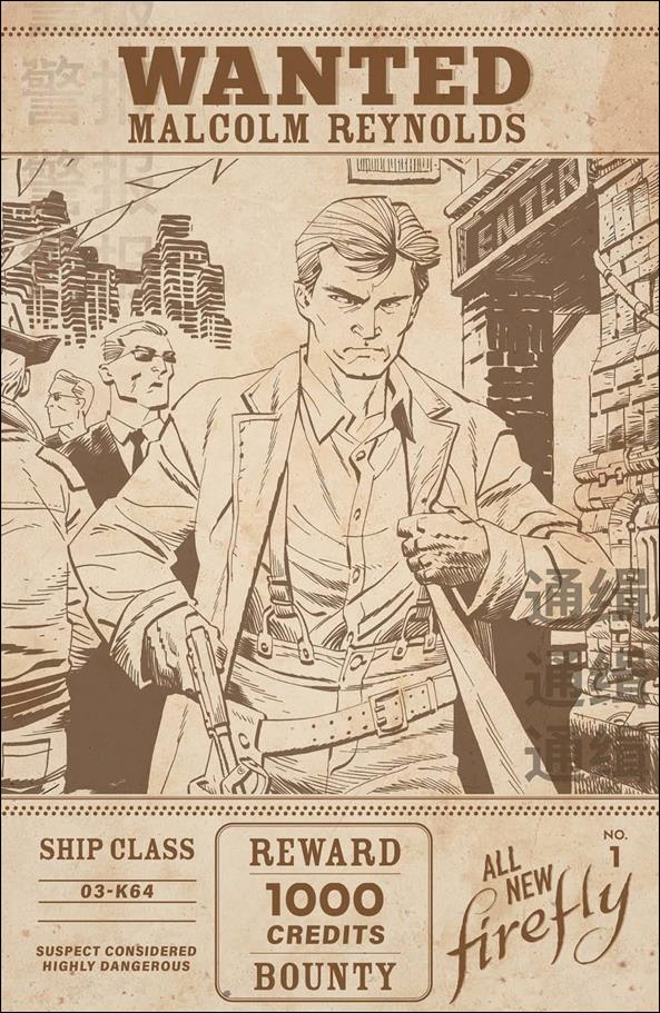All New Firefly issue 1-B Ethan Young Cover