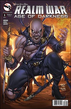 Grimm Fairy Tales Presents Realm War: Age of Darkness issue 6-B Paolo Pantalena Cover