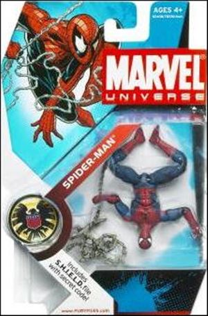 Marvel Universe (Series 1) figure 032 Spider-Man 2 (Upside Down)