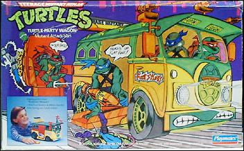 Teenage Mutant Ninja Turtles (1988) Vehicles and Playsets figure 5 Turtle Party Wagon