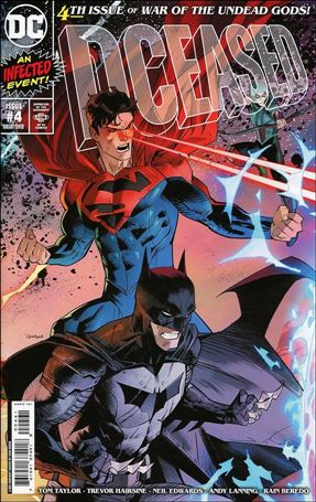 DCeased: War of the Undead Gods issue 4-F Dan Mora 1:100 Homage Gatefold Cover