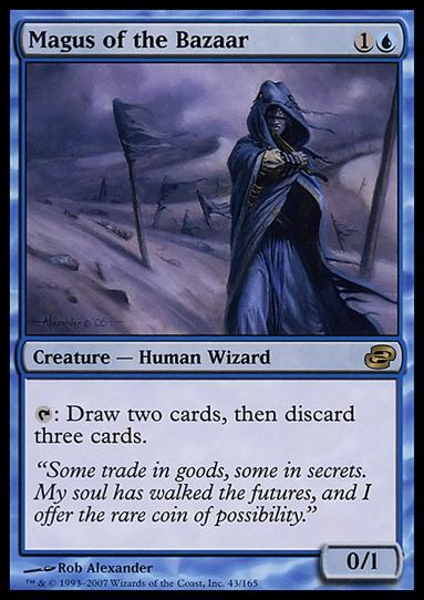 Magic the Gathering: Planar Chaos (Base Set) card 43 Magus of the Bazaar