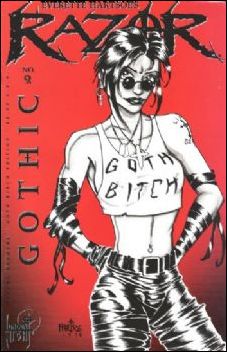 Razor: Gothic issue 2-B Goth Bitch Cover