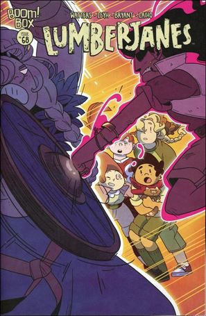 Lumberjanes issue 68 Kat Leyh Cover