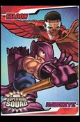 Marvel Super Hero Squad (Sticker Subset) card 9 Birds of a Feather