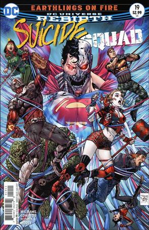 Suicide Squad (2016)  issue 19 Tony S. Daniel Cover