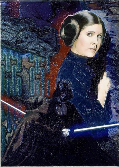 Star Wars Galaxy: Series 4 (Etched Foil Subset) card 6