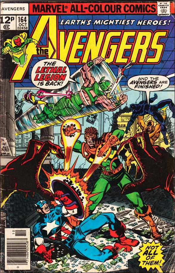 Avengers (1963) issue 164-C UK Price Cover