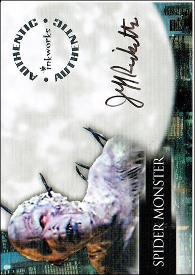 Angel: Season Four (Autograph Subset) card A33 Jeff Ricketts as Spider Monster