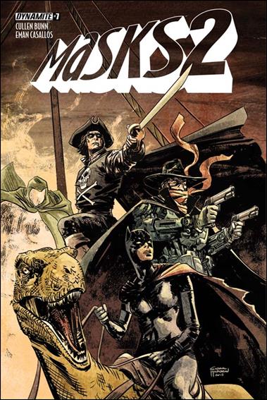 Masks 2 issue 7-C Gabriel Hardman Subscription Cover