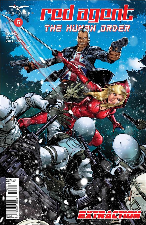 Red Agent: The Human Order issue 6-B David Lorenzo Riveiro Cover 