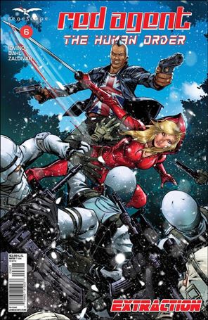 Red Agent: The Human Order issue 6-B David Lorenzo Riveiro Cover 