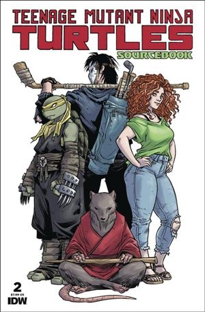 Teenage Mutant Ninja Turtles: Sourcebook issue 2 Sophie Campbell Cover