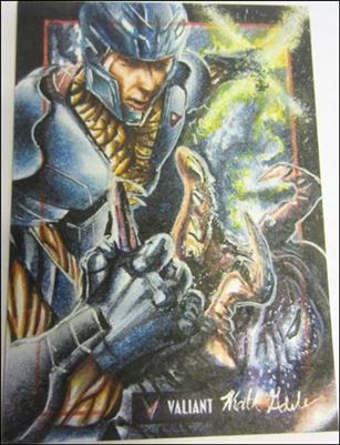 2013 Valiant Comics Preview Trading Card Set (Sketch Card Subset) card MaG-01