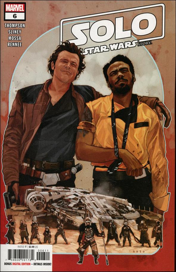 Star Wars: Solo Adaptation  issue 6 Phil Noto Cover
