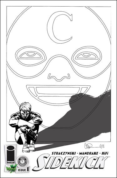Sidekick issue 1-F Charlie Adlard Chicago Comic Con Cover