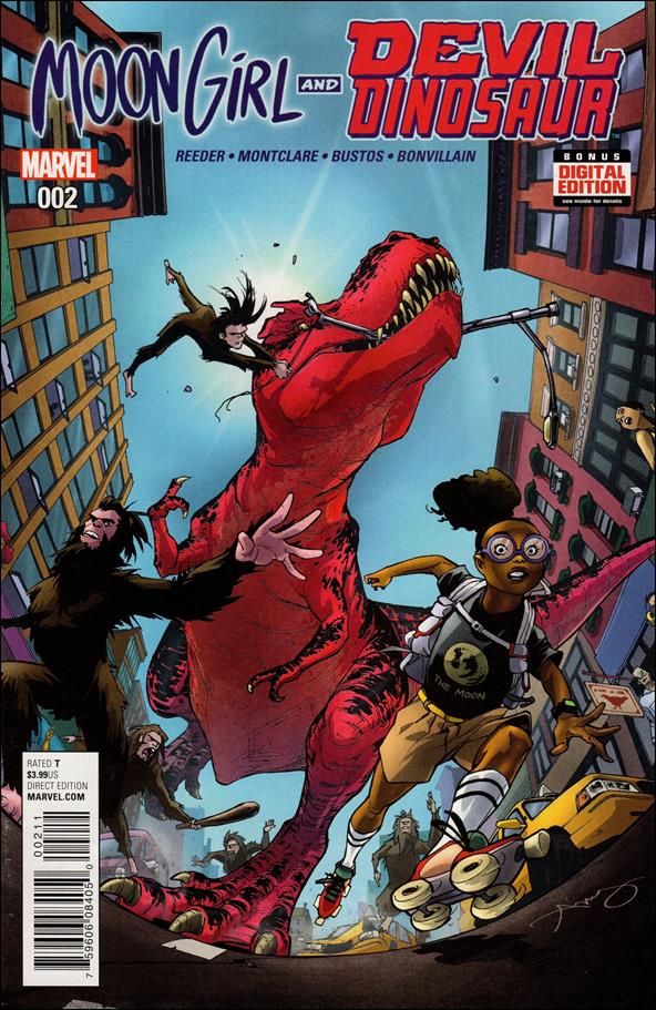 Moon Girl and Devil Dinosaur (2016) issue 2 Amy Reeder Cover
