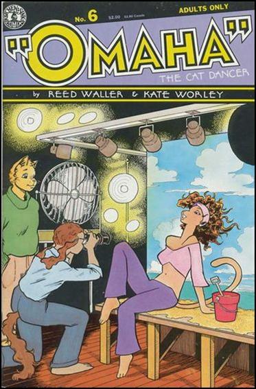 Omaha the Cat Dancer (1984) issue 6-B 2nd Printing