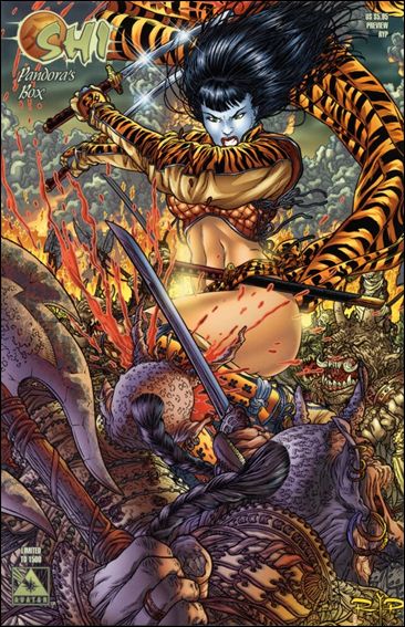 Shi: Pandora's Box Preview issue 1-F Juan Jose Ryp Cover