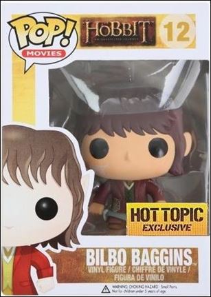 POP! Movies figure 12-B Bilbo Baggins (Spiderwebs) Hot Topic Exclusive