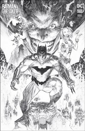 Batman & the Joker: The Deadly Duo issue 1.00-G Marc Silvestri 1:250 Signed Cover