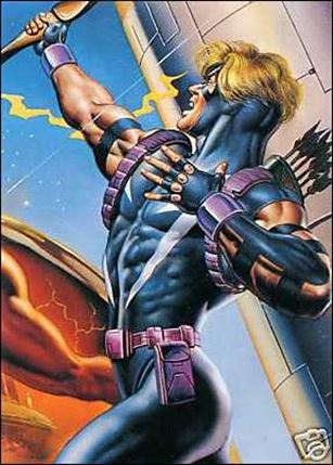 DC Versus Marvel / Marvel Versus DC (Impact Subset) card 9 Hawkeye
