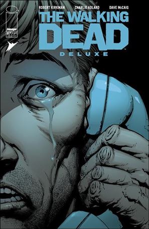 Walking Dead Deluxe issue 87 David Finch Cardstock Cover