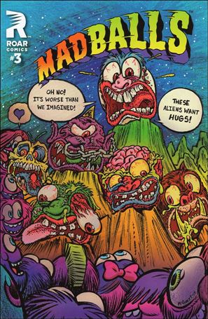 Madballs (2016) issue 3 Brad McGinty Cover