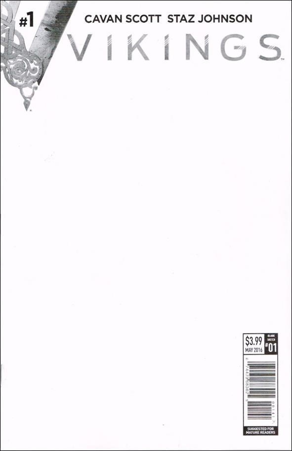 Vikings: Godhead issue 1-D Blank/Sketch Cover