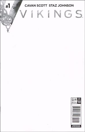 Vikings: Godhead issue 1-D Blank/Sketch Cover