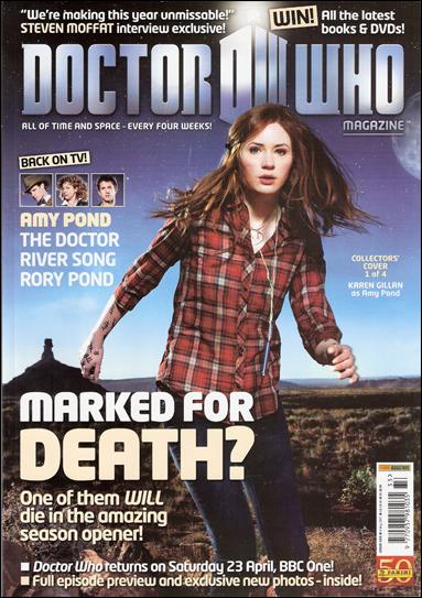 Doctor Who Magazine issue 433 Karen Gillan as Amy Pond Cover