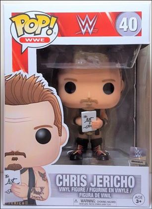 POP! WWE figure 40 Chris Jericho (Red Boots)