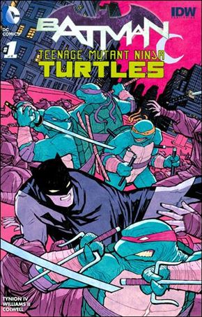 Batman/Teenage Mutant Ninja Turtles issue 1-MP Cliff Chiang Midtown Comics Cover