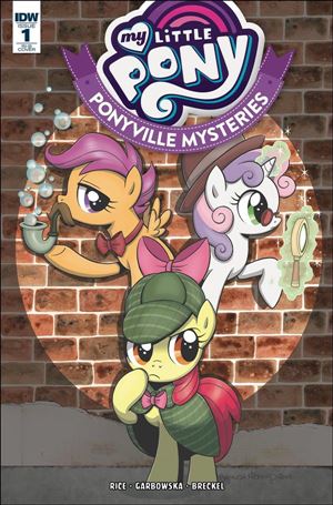 My Little Pony: Ponyville Mysteries issue 1-D Brenda Hickey 1:20 Cover