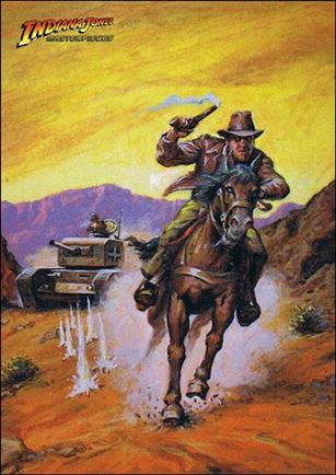 Indiana Jones Masterpieces (Base Set) card 43 The Tank Gets Indy