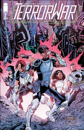 Terrorwar issue 2 Dave Acosta Cover