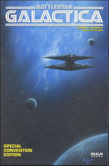 Battlestar Galactica: Season III issue 2-C Robert Scott Special Convention Edition Cover