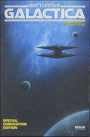 Battlestar Galactica: Season III issue 2-C Robert Scott Special Convention Edition Cover